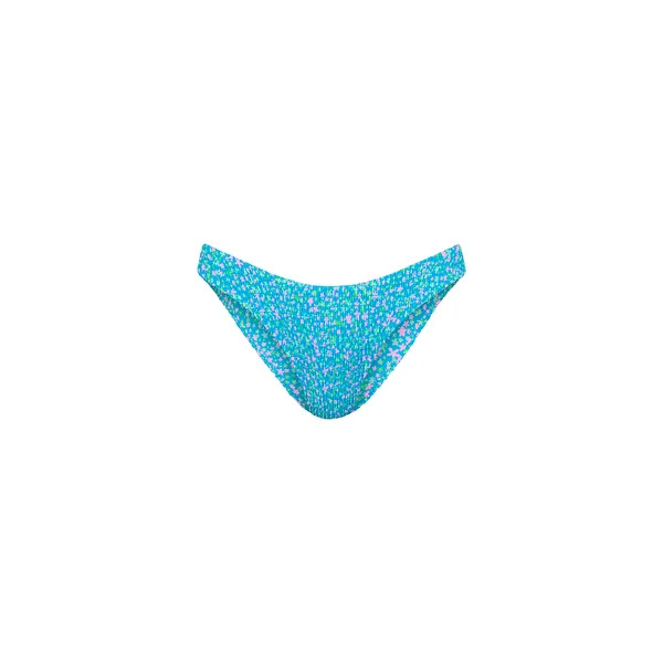 Shirred Minimal Full Coverage Bikini Bottom - Ocean Kisses | Kulani Kinis US