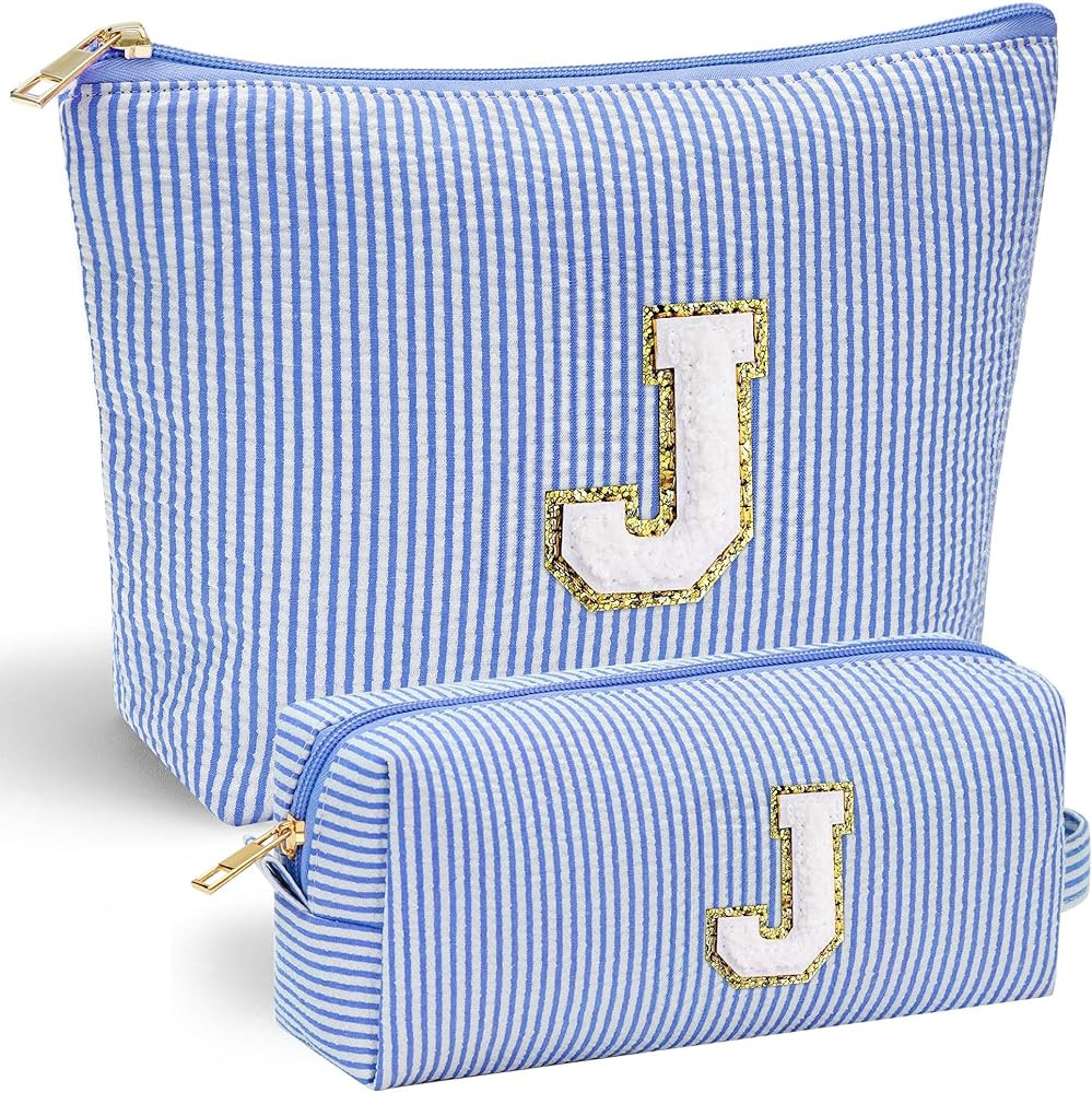 Birthday Gifts for Best Friend Woman, Makeup Bag Travel Cosmetic Bag Makeup Pouch Makeup Bag Orga... | Amazon (US)