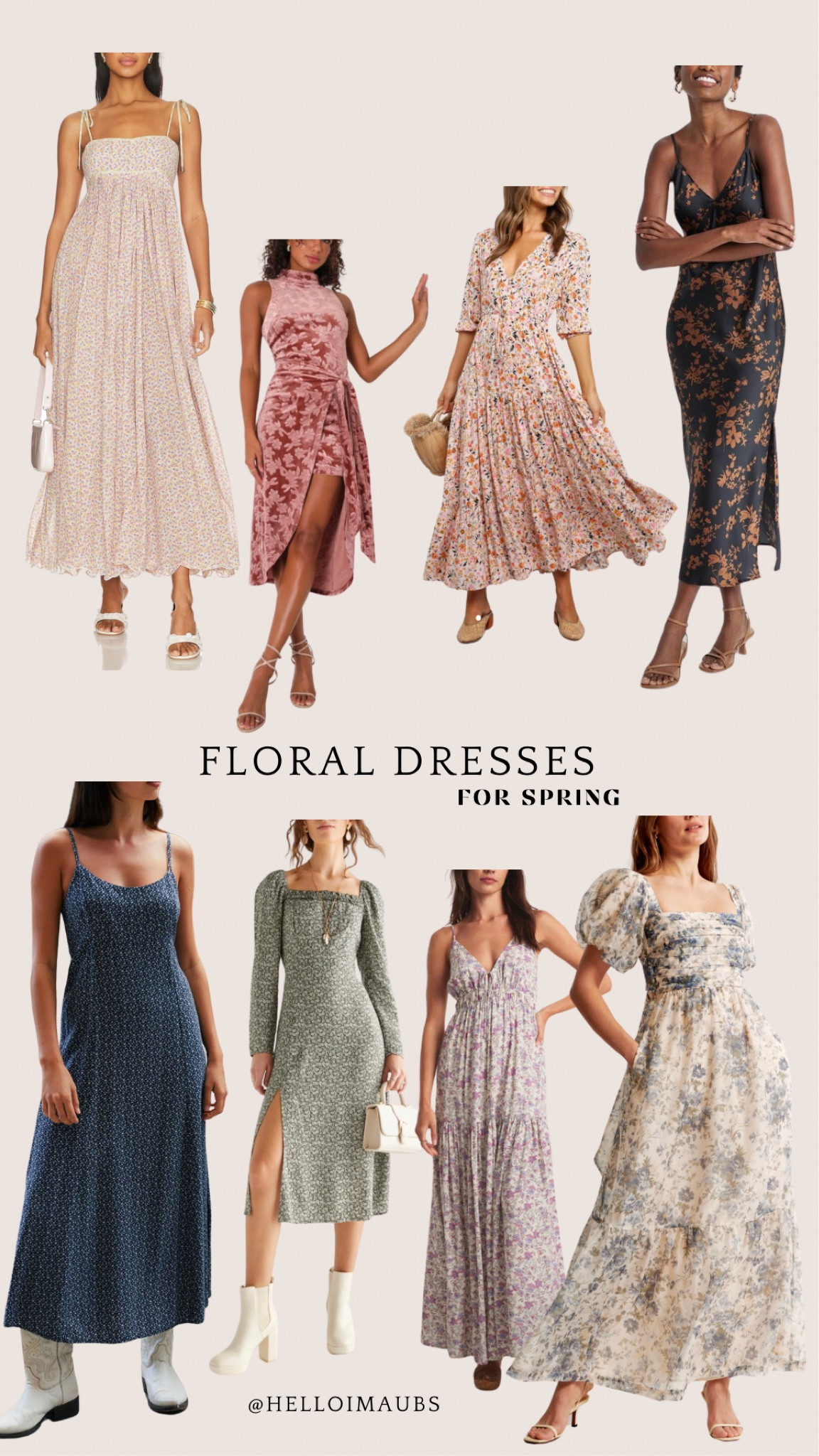 floral dresses 🌼

#LTKstyletip #LTKhome #LTKSeasonal