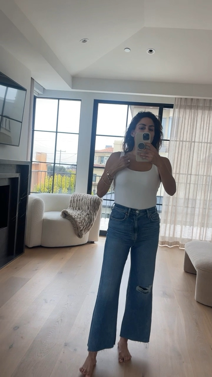 Must have bodysuit tanks! So so good hug the body beautifully and feel like second skin from @nakedwardrobe I have small to large bc all fitted just gives more room to button the bodysuit part 

#LTKVideo #LTKover40 #LTKfindsunder50