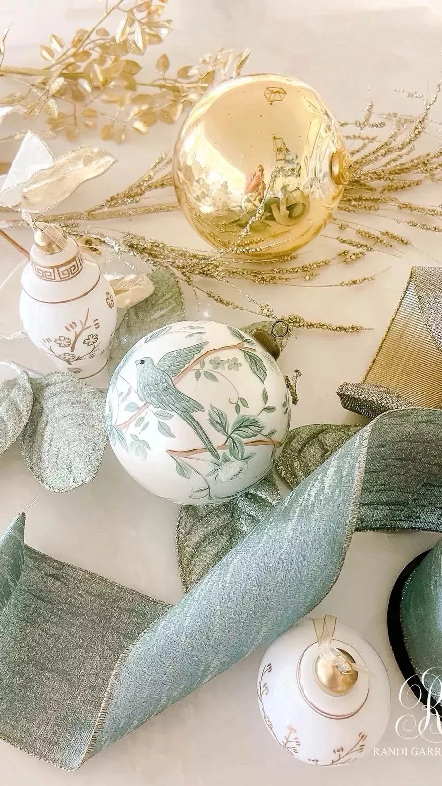 A sneak peek at some of the picks, ornaments and ribbon I’ll be using for Christmas!

#LTKSeasonal #LTKHome #LTKFindsUnder50