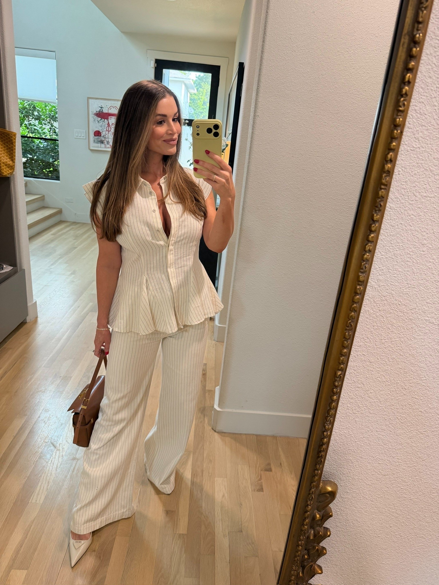 I love this matching set from Zara! Great work wear outfit. Wearing large in top and medium bottoms

#LTKdayinmylife #LTKootd #LTKgrwm