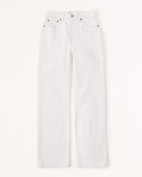 Curve Love High Rise 90s Relaxed Jean | Abercrombie & Fitch (UK)