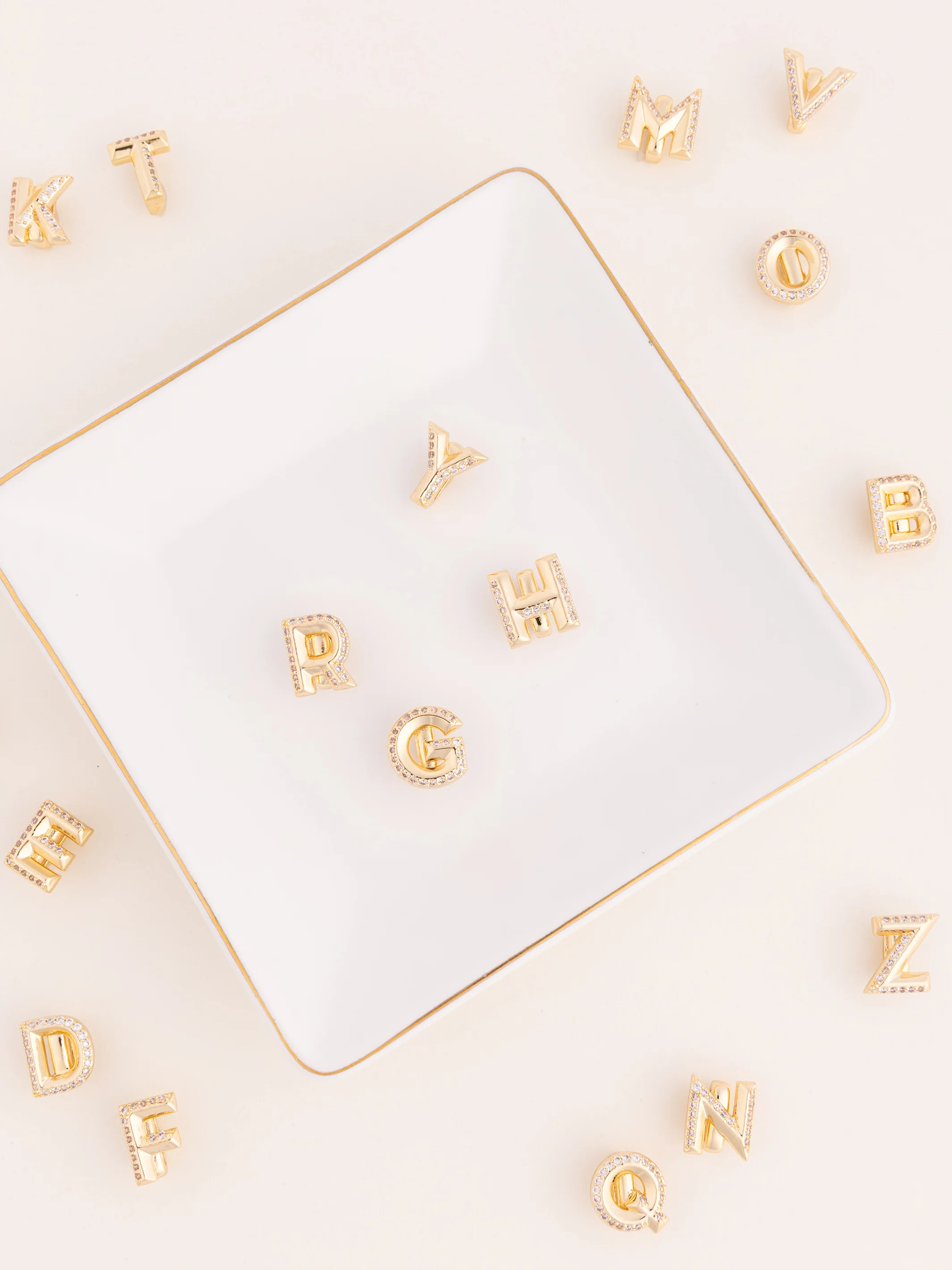 Camryn Initial Slide Charms | Morgan | Michelle McDowell