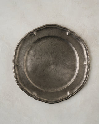 Vintage-Inspired Pewter Charger | Magnolia