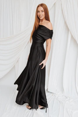 Alyce Maxi Dress - Black | Petal & Pup (US)