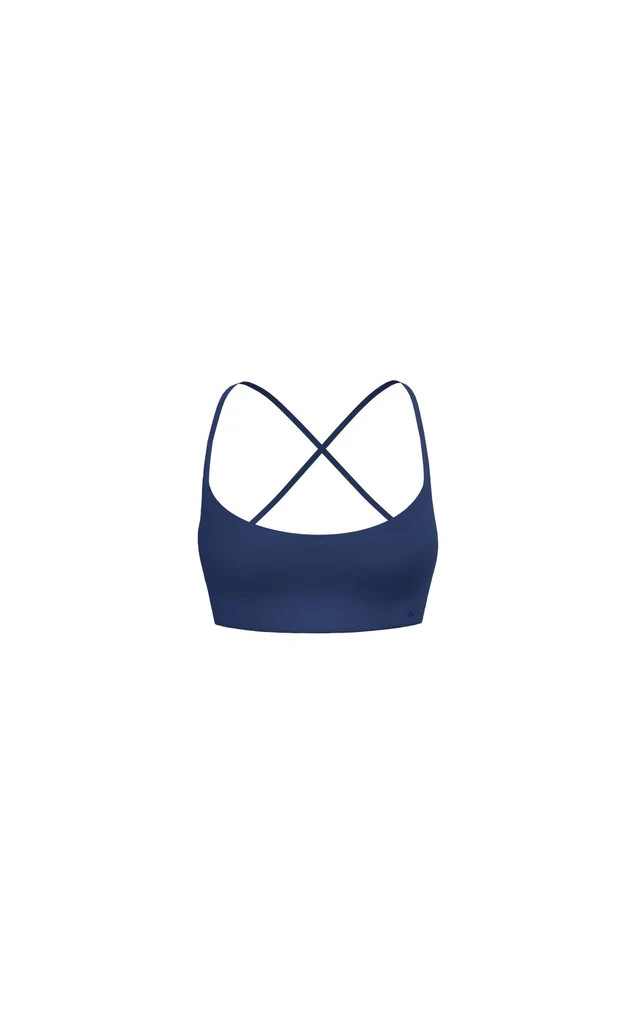 Cloud II™ Strappy Bra - Indigo | Vitality