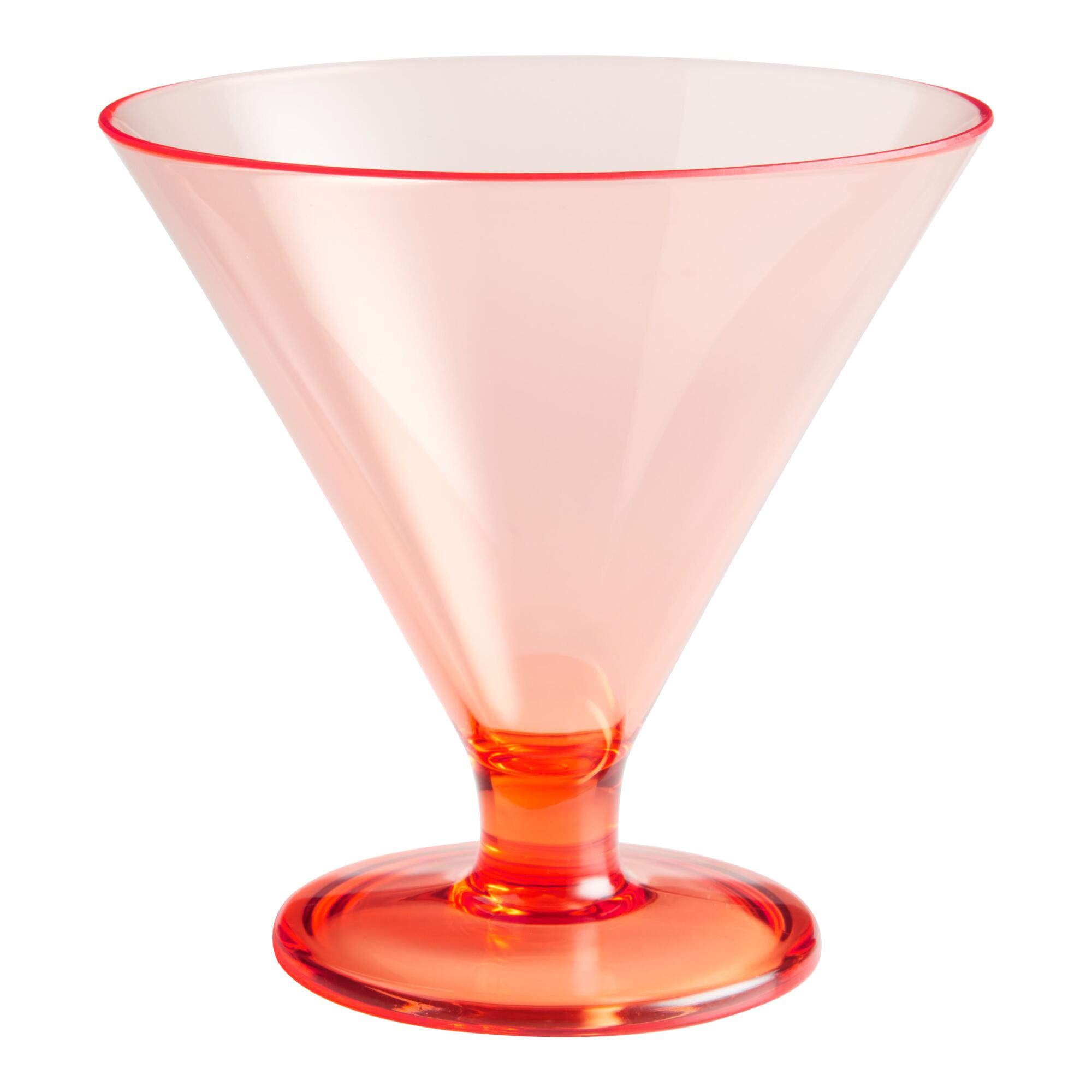 Poolside Modern Acrylic Cocktail Glass | World Market