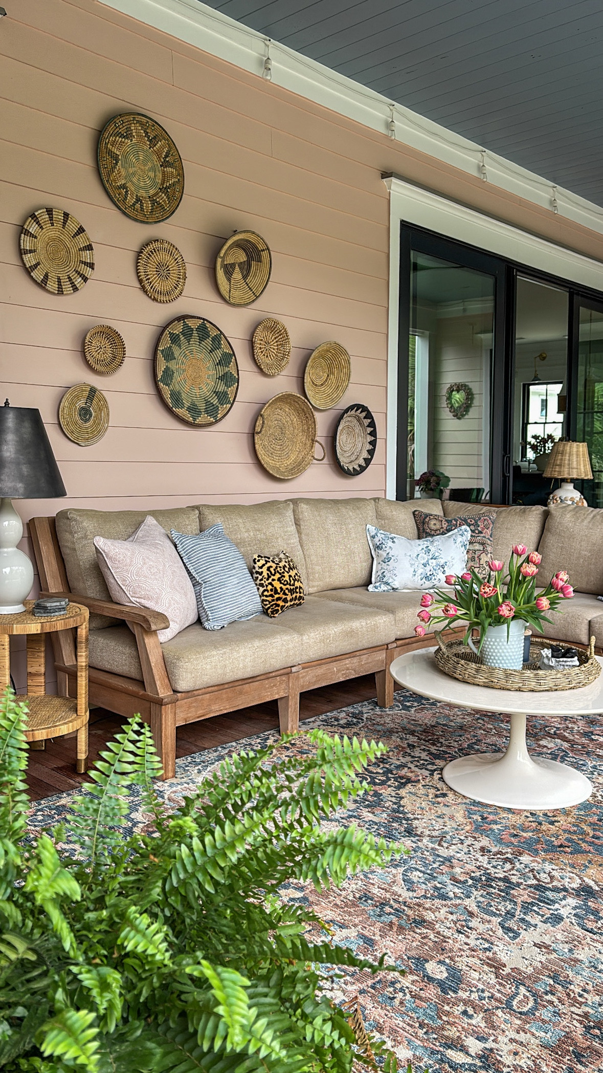 Screen porch sprucing season is officially here! 🫶🏽 My best tip for covered outdoor spaces is not to use outdoor pillows. But Marshalls has some pretty great ones right now, so I’m linking a few that caught my eye. 