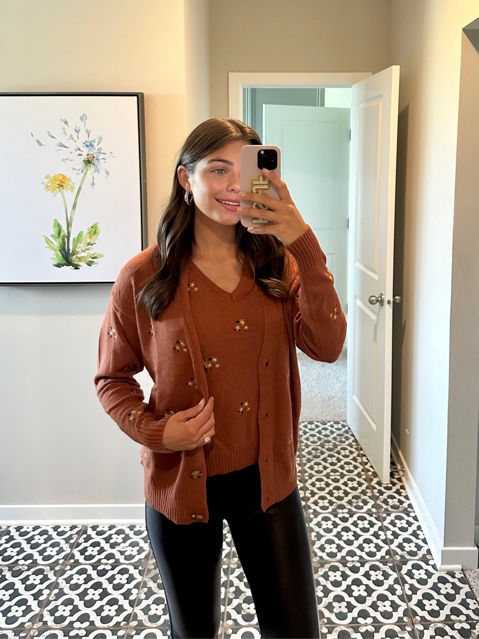 Love this sweater/cardigan set for fall! 
@walmart @walmartfashion #walmartpartner #walmartfashion

#LTKSeasonal #LTKstyletip #LTKunder50