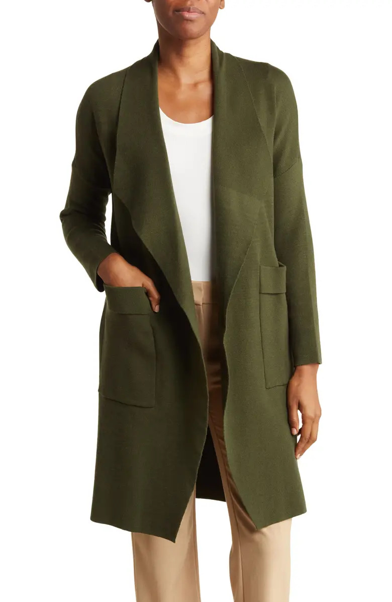 Andrea Open Front Long Cardigan | Nordstrom Rack