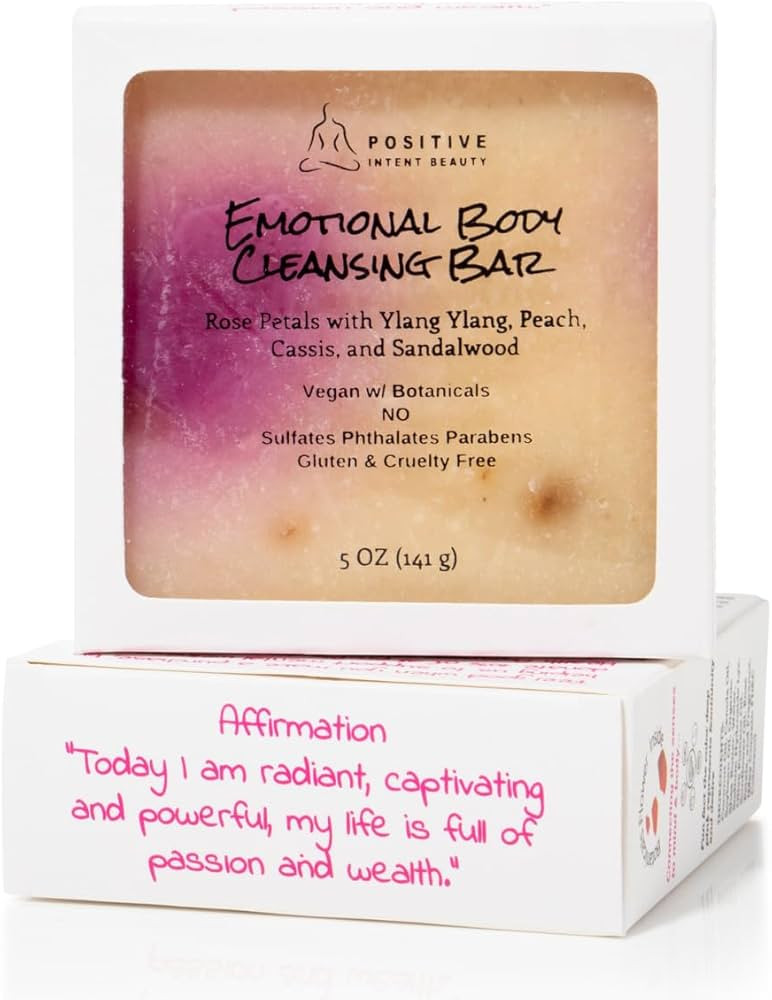 Emotional Yoni Affirmation Soap, Hand, Body Cleansing and Balance with Rose Petals, Nourish, and ... | Amazon (US)