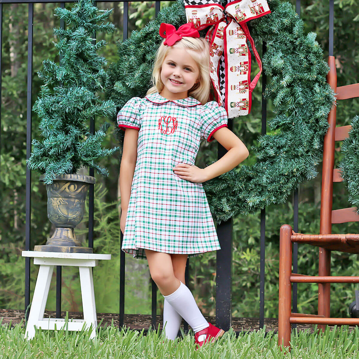 Windsor Plaid Sally Dress | Classic Whimsy