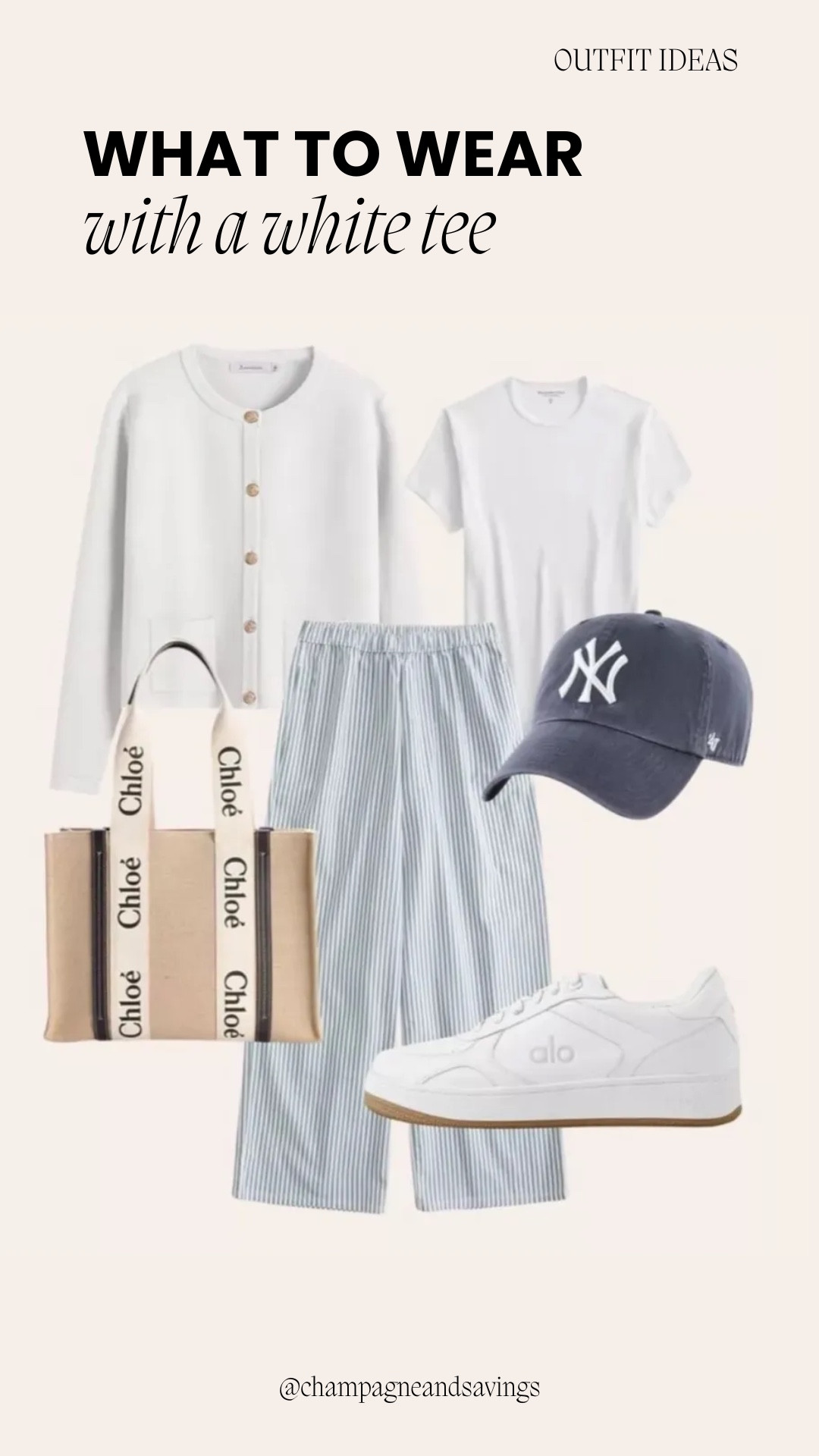 White tee outfit

#LTKootd