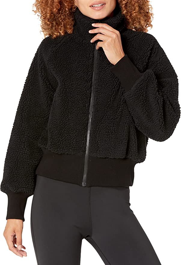 The Drop Women's Lee Sherpa Bomber Jacket | Amazon (US)