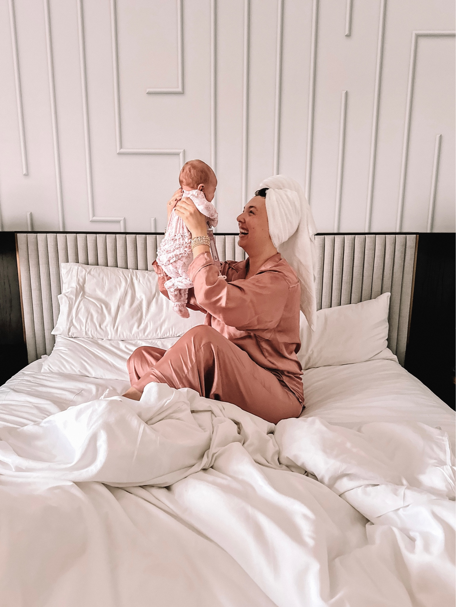 Silk pajamas - tts L, baby girl pajamas 

#LTKbaby #LTKHoliday #LTKmidsize