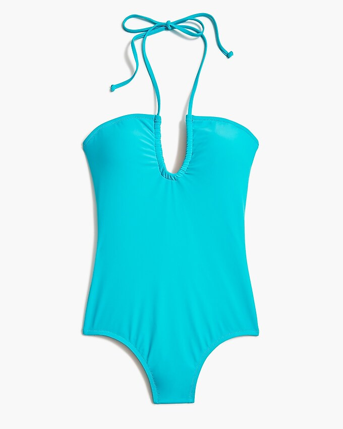 Keyhole one-piece swimsuit | J.Crew Factory