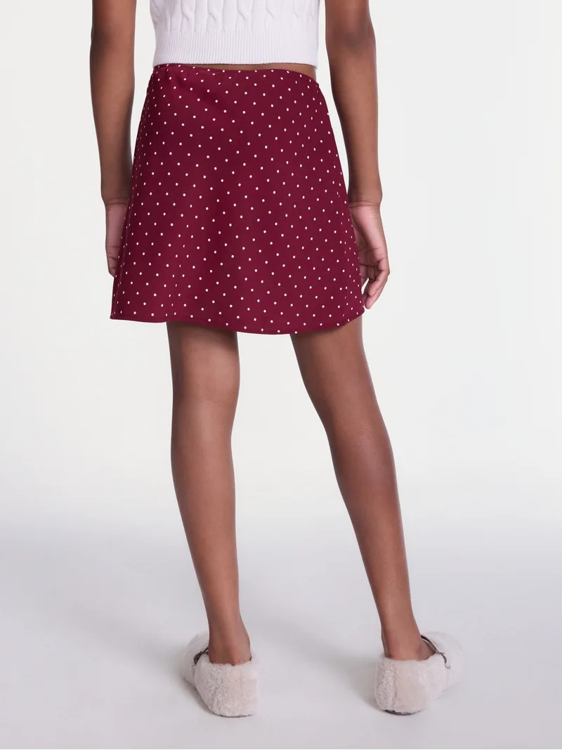Weekend Academy Girls Printed Bias Cut Skort, Sizes 4-18 | Walmart (US)