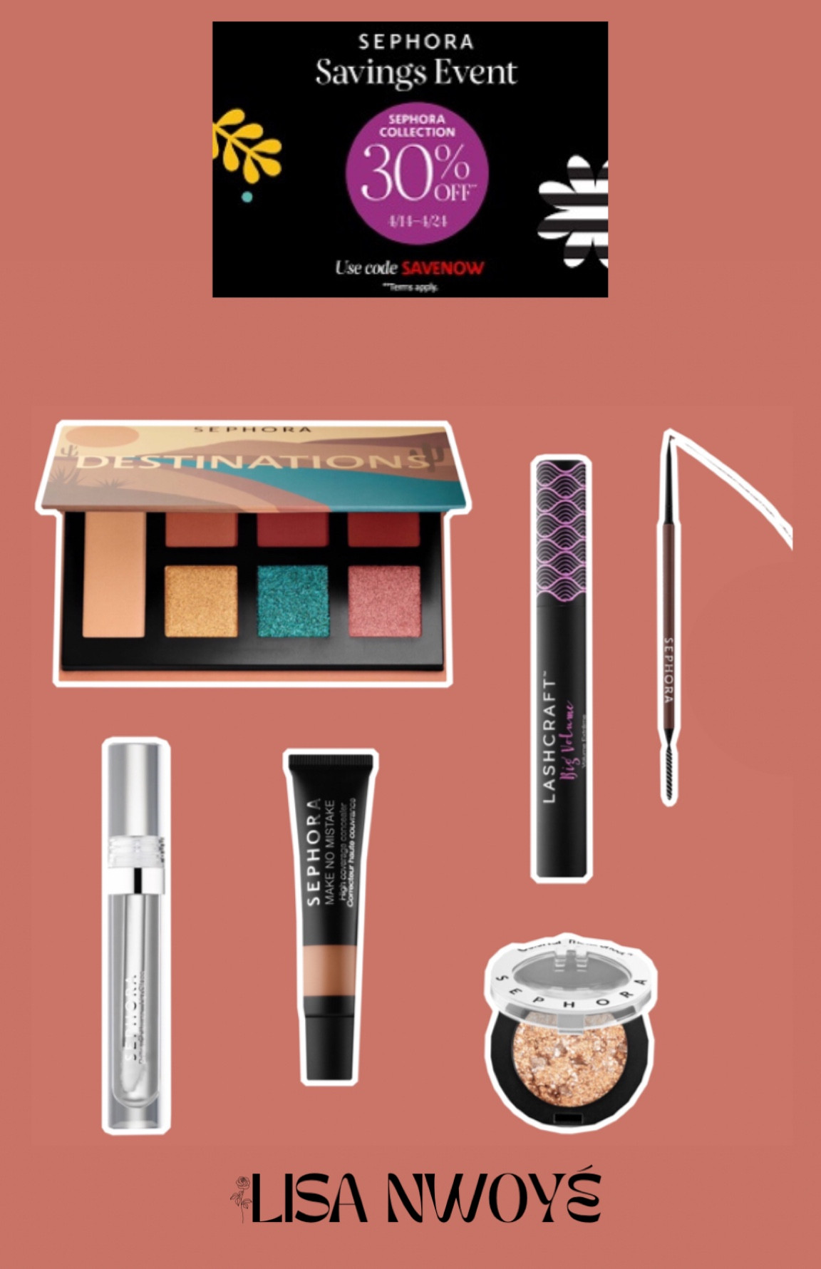 My favorite Sephora collection makeup products are all 30% off until Monday April 24 use code : SaveNow 

#LTKbeauty #LTKBeautySale #LTKsalealert