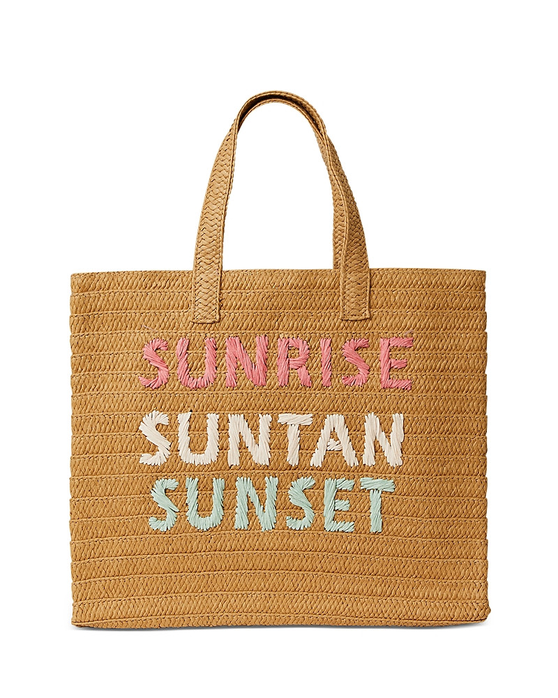 Btb Los Angeles Sunrise/Sunset Straw Tote | Bloomingdale's (US)