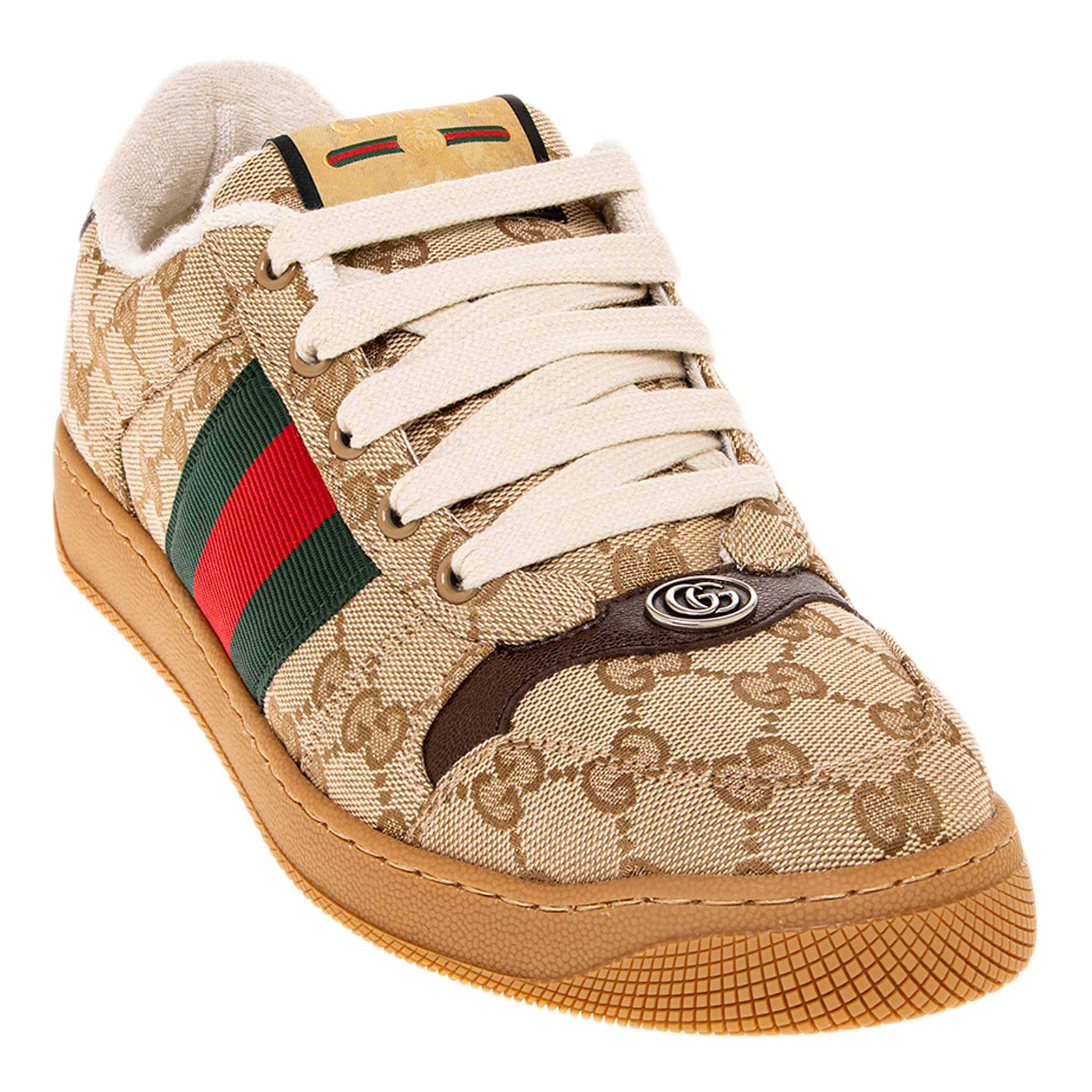 Gucci Men's Screener Sneakers | Overstock
