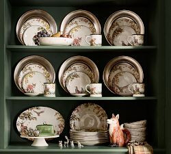 Fantastical Forest Stoneware Serving Bowl | Pottery Barn (US)