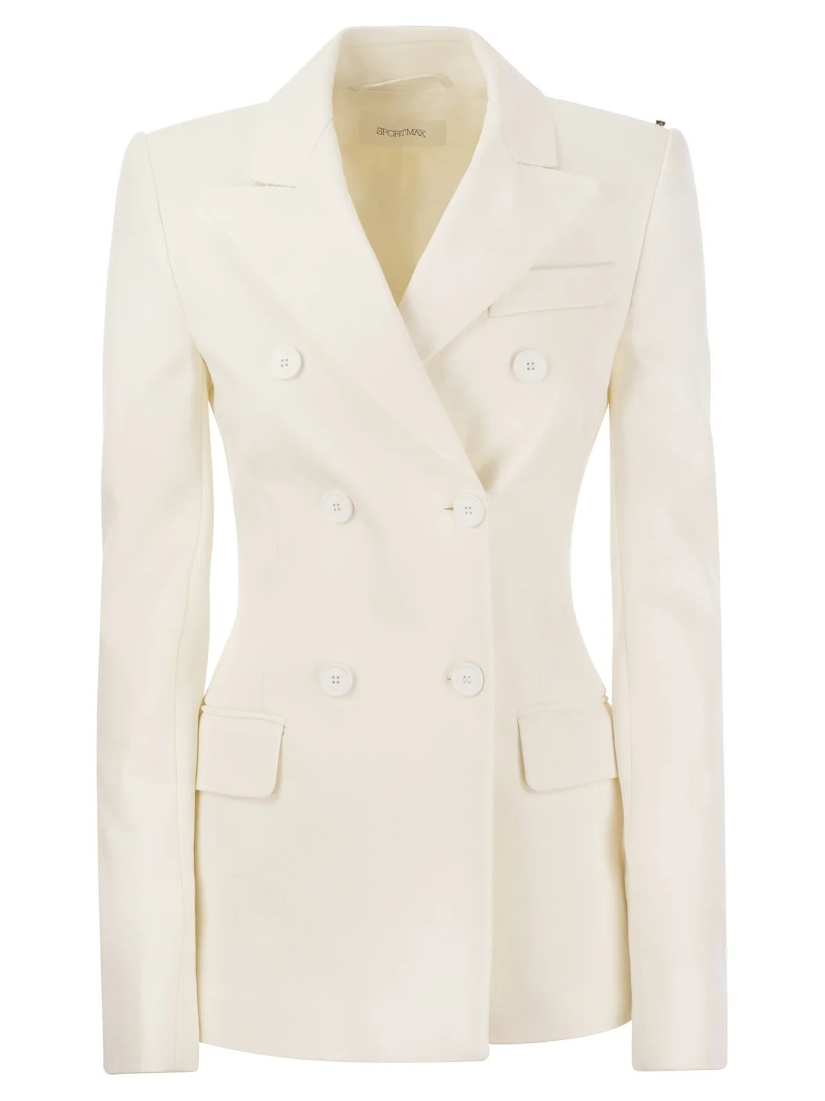 Sportmax Double-Breasted Long-Sleeved Jacket | Cettire Global