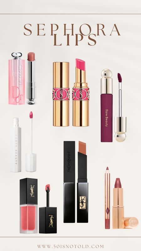 Sephora Sale | VIB | Rogue | Beauty Sale | Lip Products | YSL | DIOR | Rare Beauty | Lip Stain | Lip Liner | Nude Lip 

#LTKunder100 #LTKBeautySale #LTKbeauty