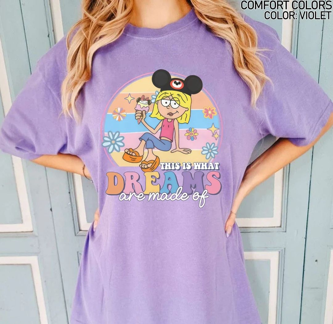 Comfort Colors Retro 90s Cute Mickey Lizzie Mcguire Shirt, This is What Dreams Are Made of Tee - ... | Etsy (US)