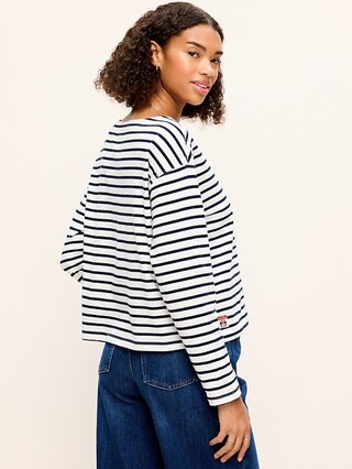 Old Navy x Disney Minnie Mouse Long-Sleeve Mariner T-Shirt for Women | Old Navy (US)