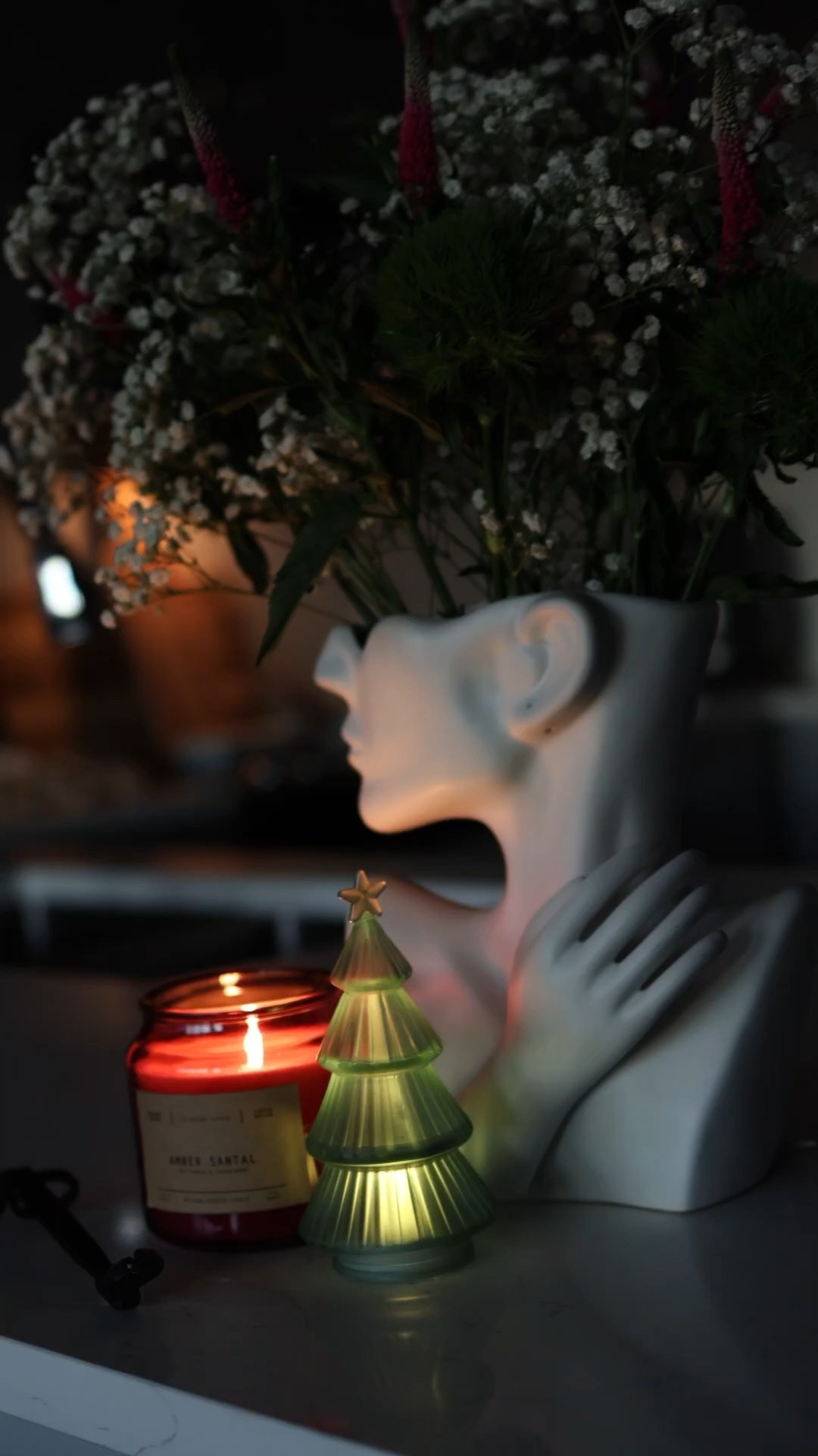 Small holiday decor and candles 

#LTKHoliday #LTKHome #LTKSeasonal