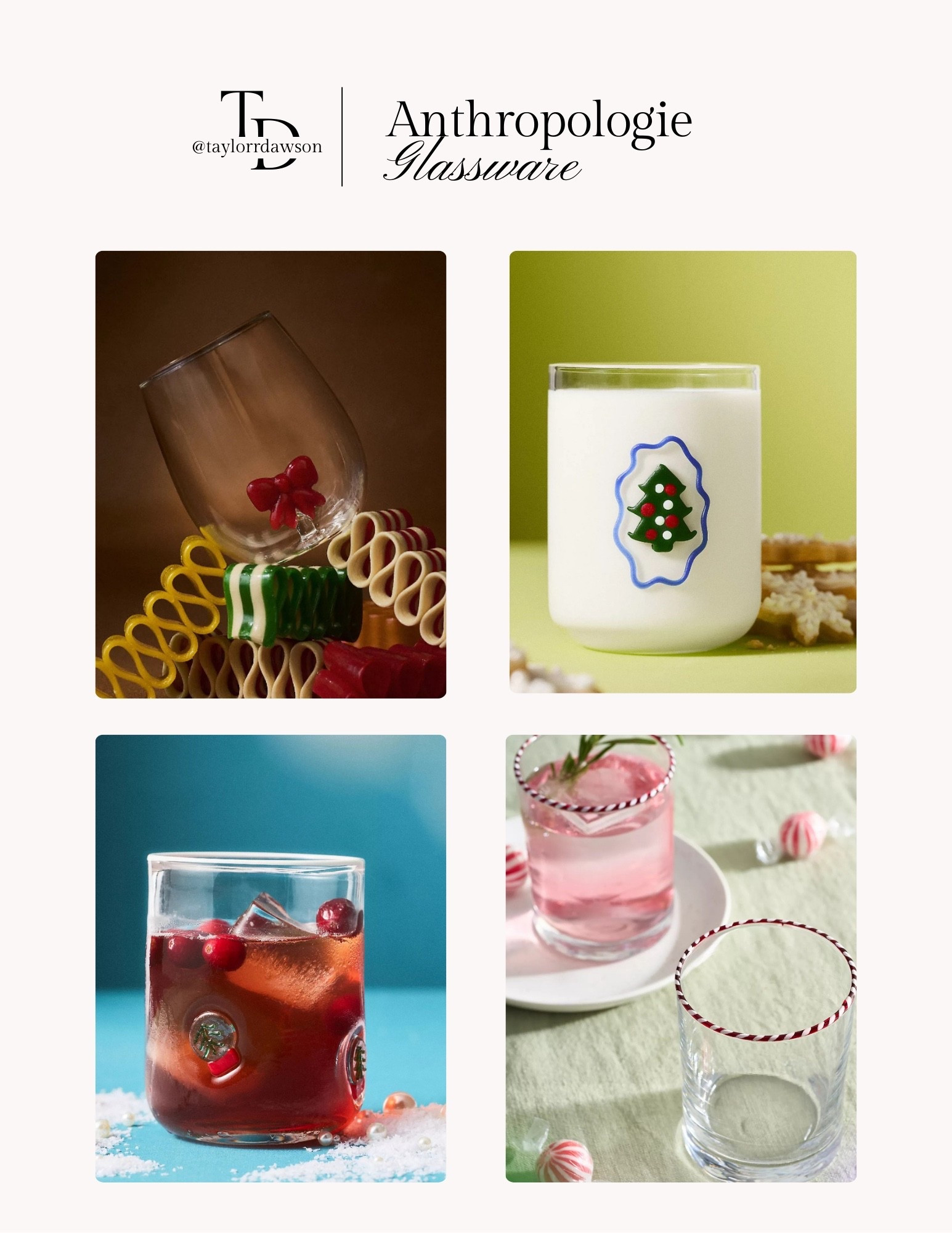 Holiday glassware from Anthropologie!

#LTKGiftGuide #LTKHoliday #LTKHome