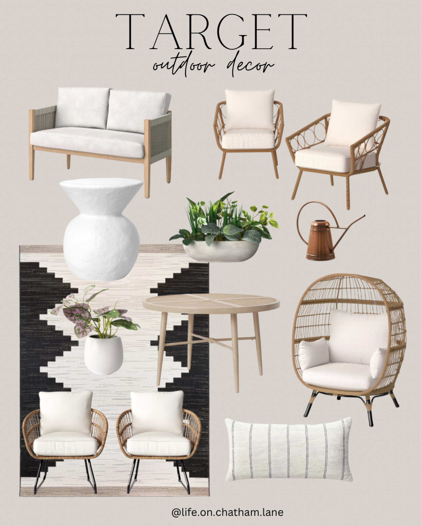Target’s big spring sale!  Refresh your patio area with these great finds on sale through Saturday!

Home decor, porch decor, outdoor furniture, outdoor rug 

#LTKSeasonal #LTKsalealert #LTKfindsunder50