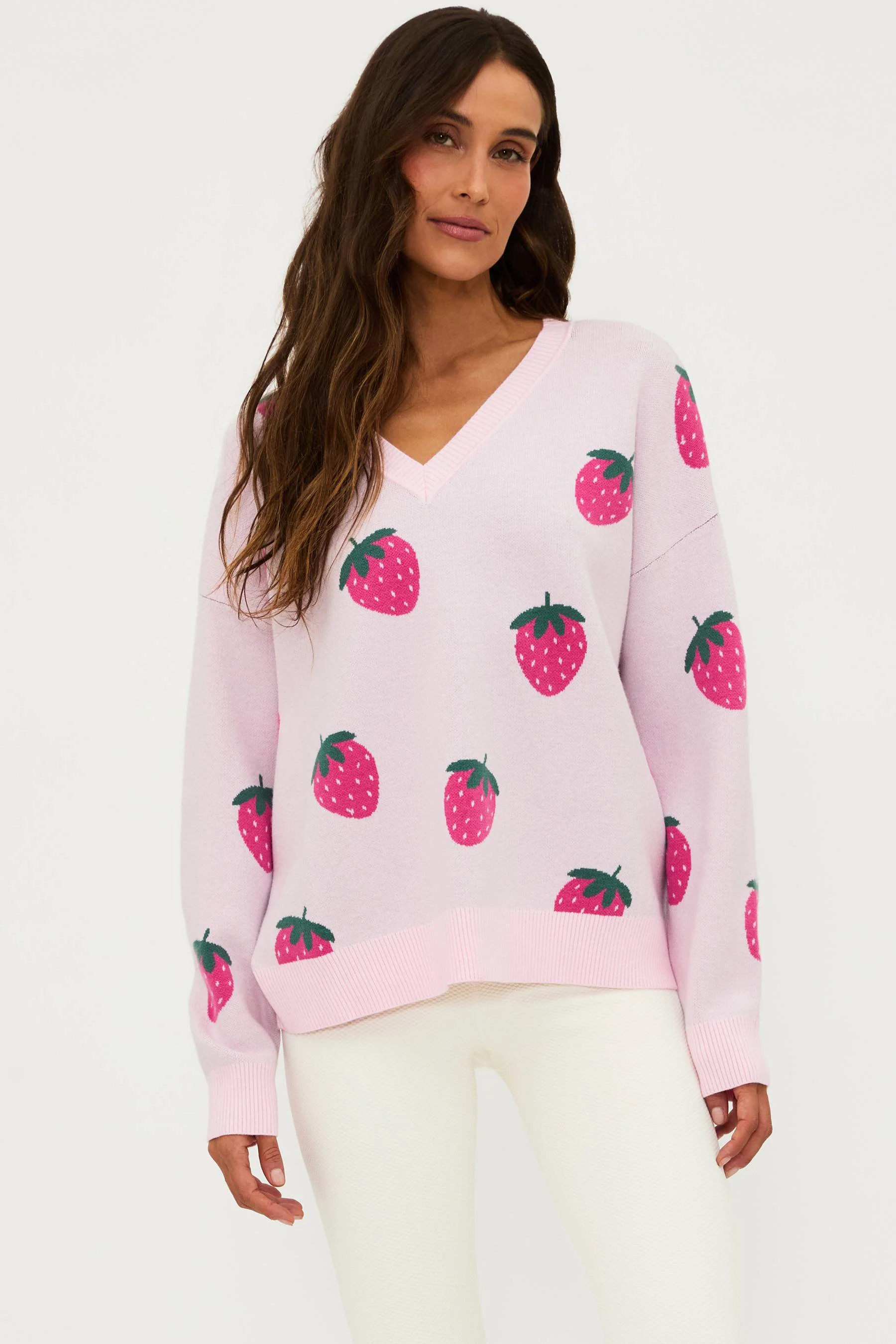JOEY SWEATER SWEET BERRY | Beach Riot