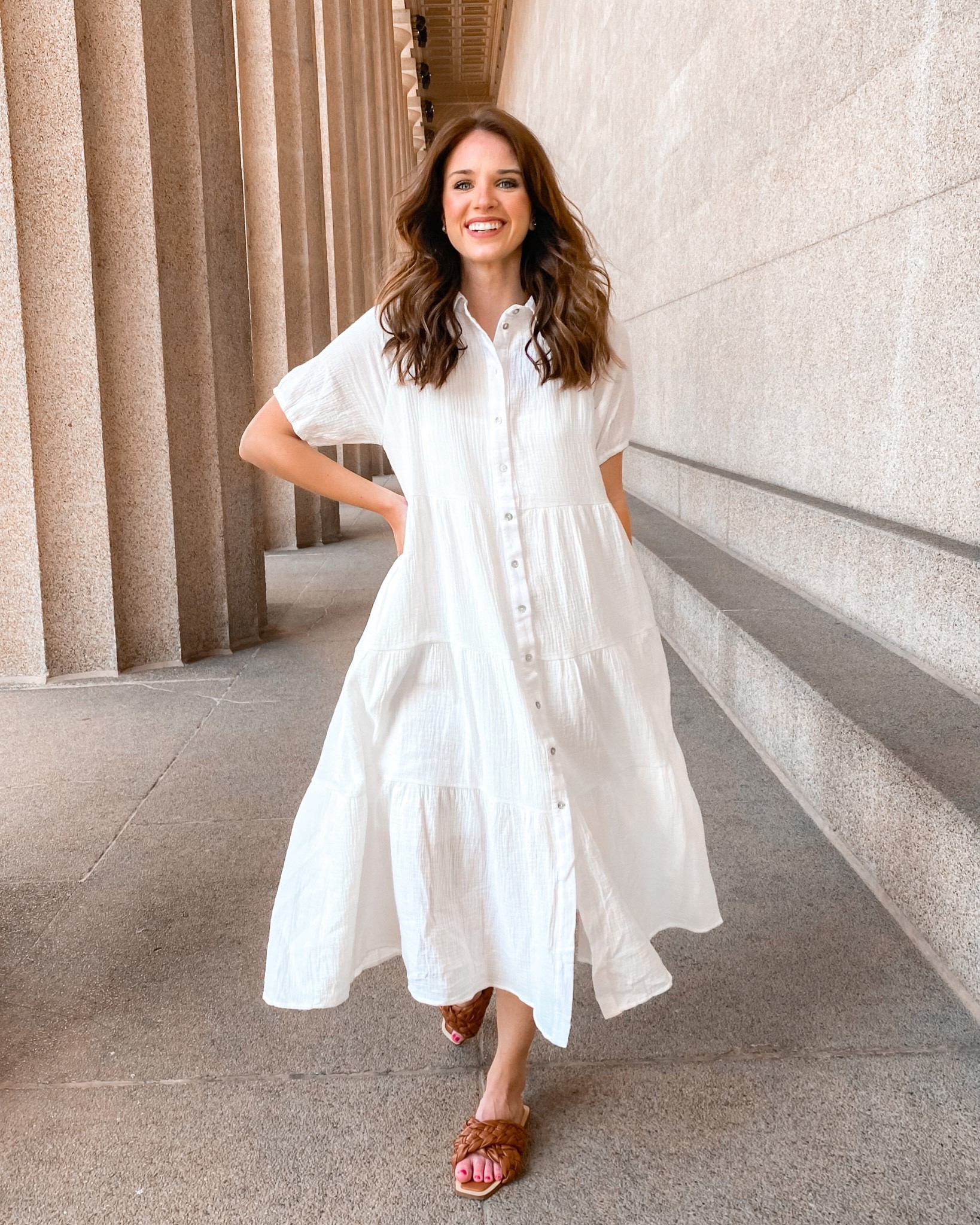 Petal & Pup: wearing 4

Nursing friendly. White midi. Button down dress. Linen dress  

#LTKSeasonal #LTKSale #LTKsalealert