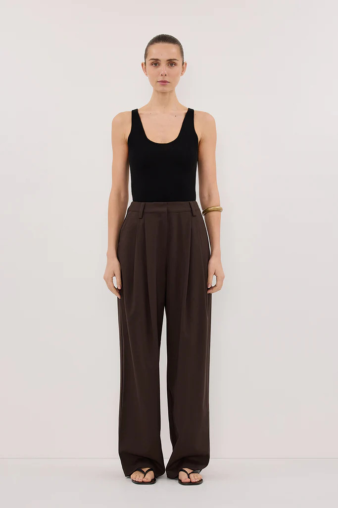 ELLE DARK CHOCOLATE PANT | DISSH
