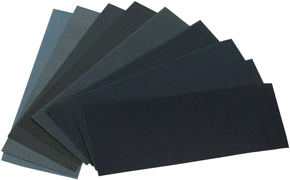 HSYMQ 24PCS Sand Paper Variety Pack Sandpaper 12 Grits Assorted for Wood Metal Sanding, Wet Dry S... | Amazon (US)