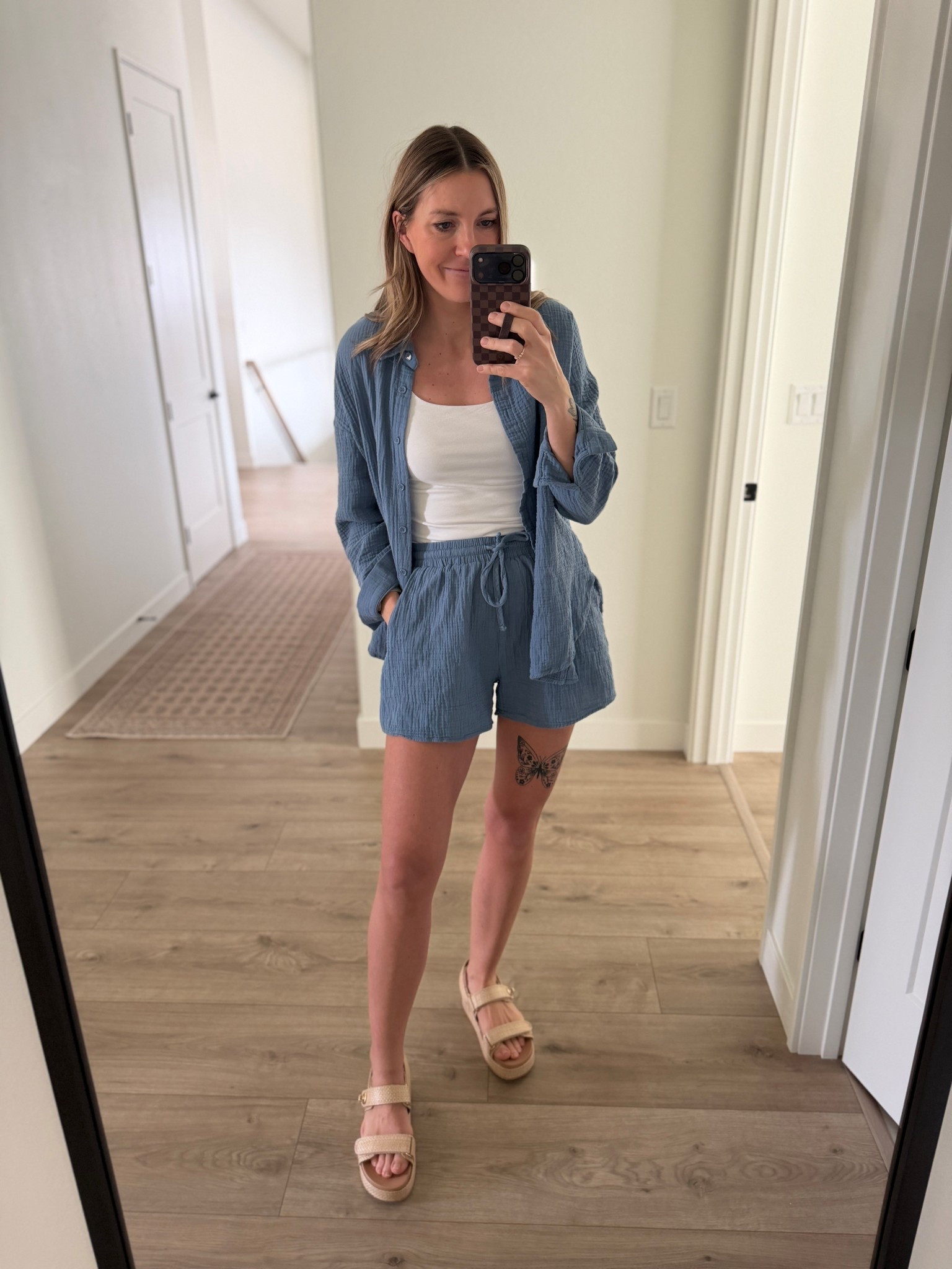 Amazon set on deal! Loving this dusty blue color but comes in a ton of colors. Wearing a M, it did shrink slightly when washed  

#LTKSaleAlert #LTKSeasonal #LTKootd