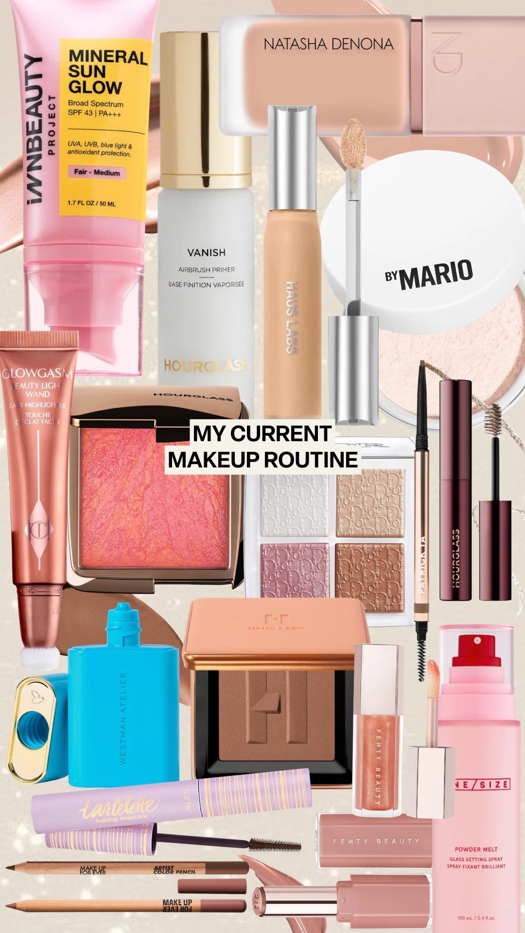 My current makeup routine! Plus linked all my brushes and tools 🤍

Shades:
SPF - fair medium
Liquid foundation - N6
Concealer - 11 light neutral 
Setting powder - fair pink 
Liquid blush - pinkgasm
Powder blush - sublime flush
Face palette - universal 
Liquid bronzer - solely parfait 2
Powder bronzer - terra sol light med
Mascara - brown
Eye pencil - limitless brown
Brown pencil & gel - blonde
Lipstick - blazd donut
Gloss - champ stamp fantasy
Lip liner - wherever walnut 

#kathleenpost

Current makeup faves, beauty faves, lip combo, eye combo, full face makeup, everyday wear makeup

#LTKselfcare #LTKgrwm #LTKBeauty