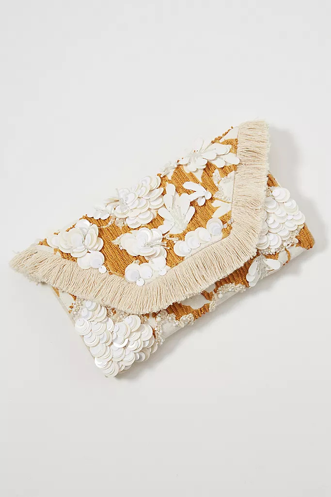 Celia Embellished Clutch | Anthropologie (US)