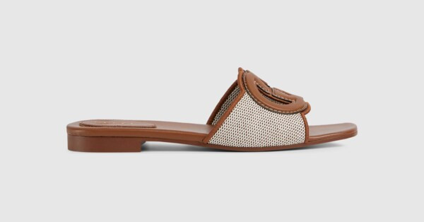 Gucci Women's Interlocking G slide sandal | Gucci (US)