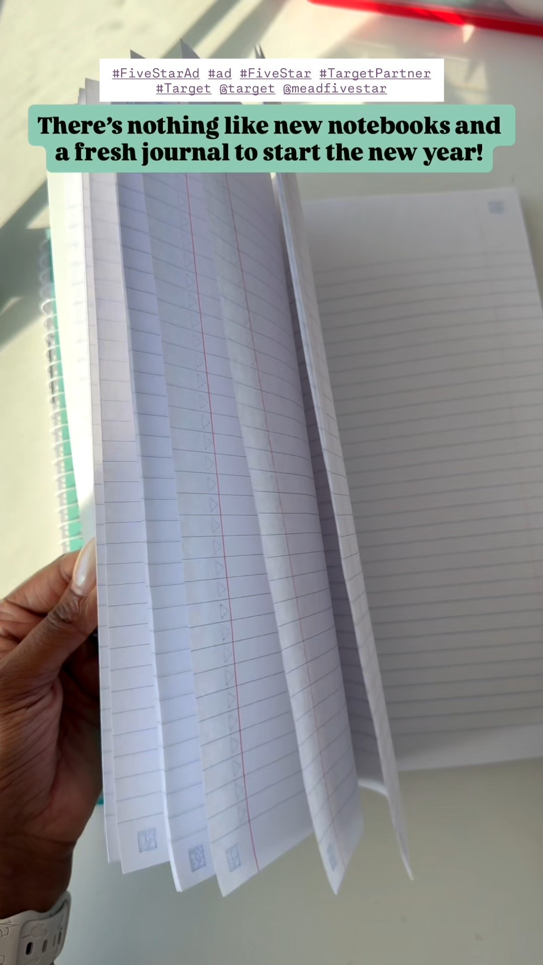 #ad #FiveStarAd 📒📘Here’s your sign to stock up on new notebooks and supplies for the fresh year. @meadfivestar has gorgeous DURABLE notebooks, journals, and composition books to keep up with your family all school year long. I just restocked our spelling practice notebooks and homework station, and there's nothing like staying organized and prepared for the months ahead. Comment SHOP for a link to all of our fav #FiveStar products @target #target #targetpartner


#LTKFindsUnder50 #LTKKids #LTKU