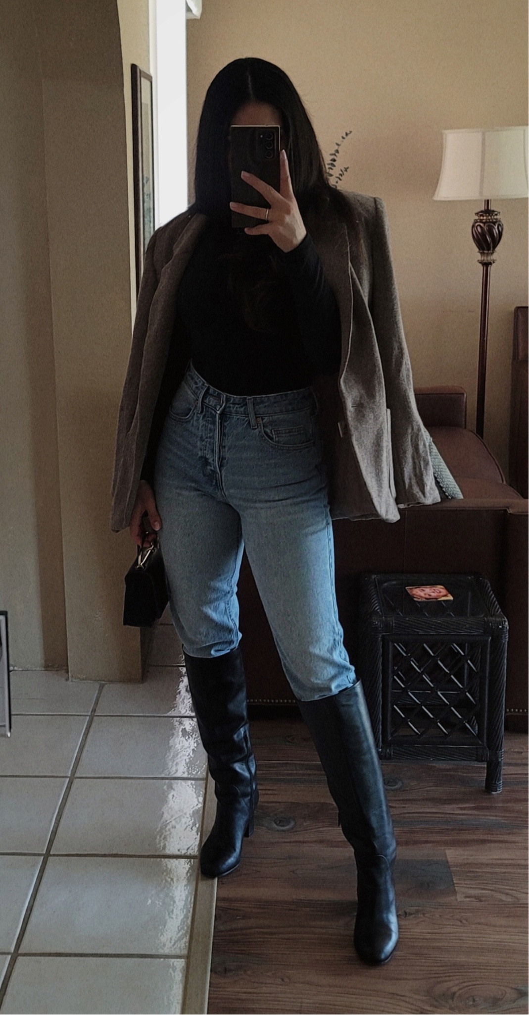 Blazers 🤎 Shop My Outfit Inspo! 

Blazer: Koret Career
Top: H&M
Jeans: H&M
Boots: Via Spiga
Purse: Madison West 

#LTKstyletip #LTKFind #LTKshoecrush