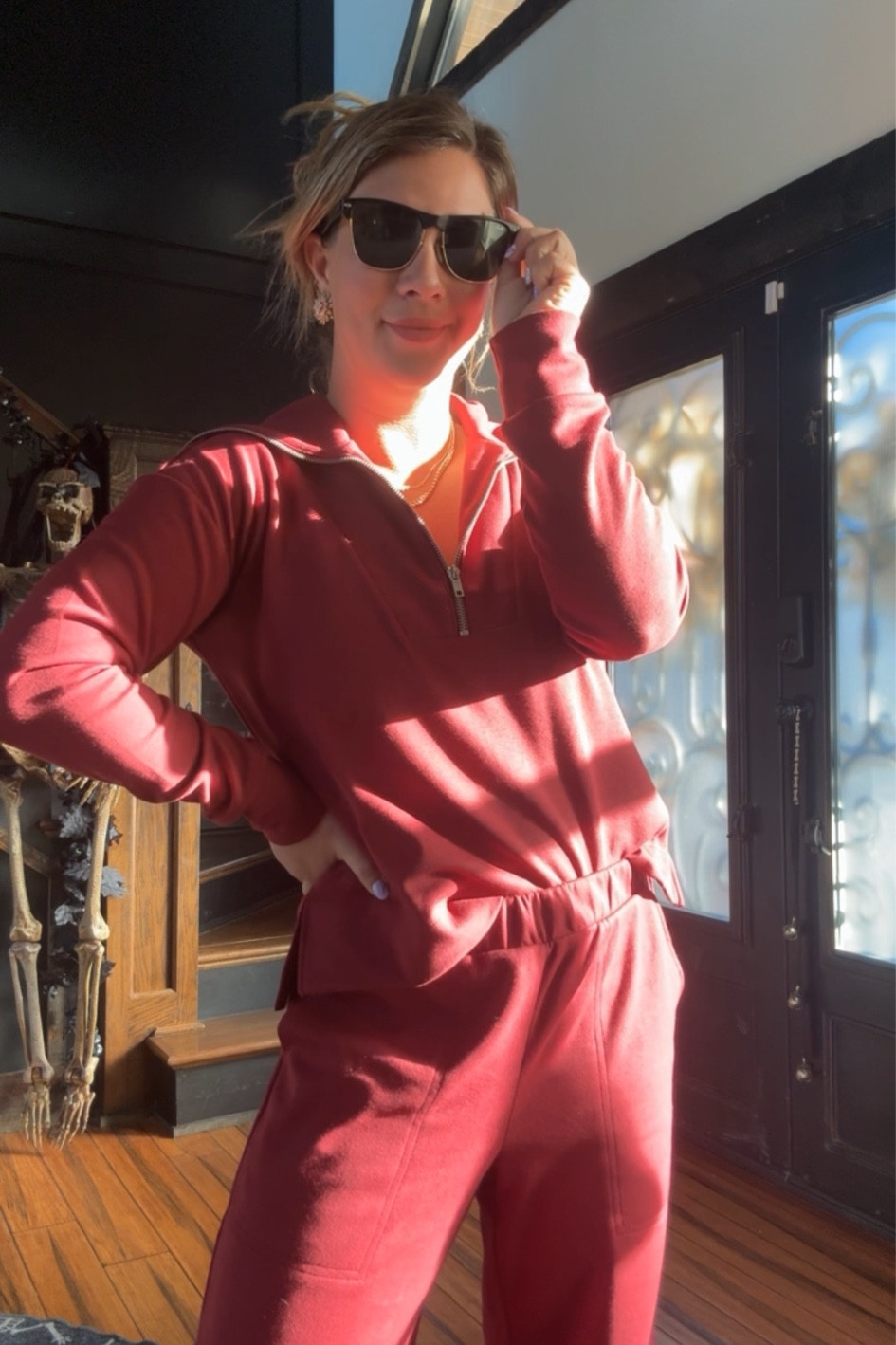 The perfect set for Fall/winter! 
Wearing a small in both! 

Burgundy, fall outfit, mom over 30, style over 30, Walmart find, Walmart fashion, Ugg slippers, cloggs

#LTKSeasonal #LTKHoliday #LTKFindsUnder50