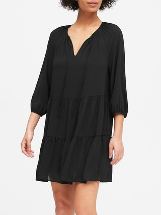 Tiered Swing Dress | Banana Republic (US)