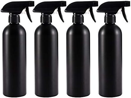 Cindy's Tool Plastic Spray Bottles Black 16 Oz Refillable Reusable Empty Spraying Bottles Heavy D... | Amazon (US)