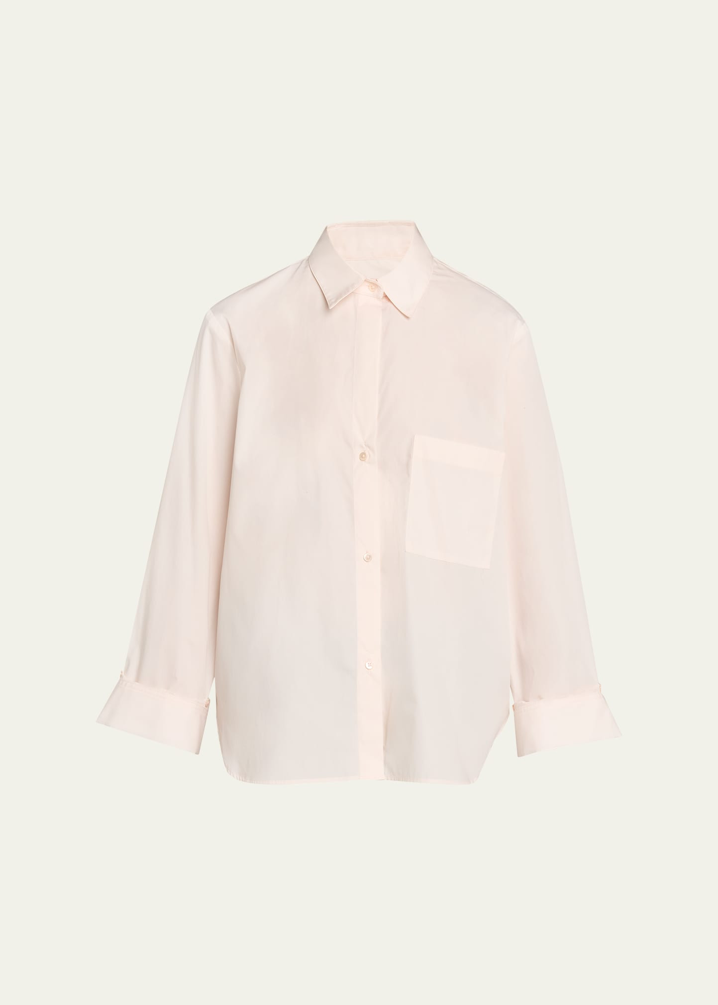 TWP Next Morning Oversized Cotton Shirt | Bergdorf Goodman