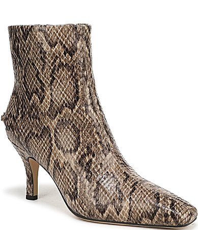 Circus NY by Sam Edelman Laura Snake Print Dress Booties - 11 | Dillard's