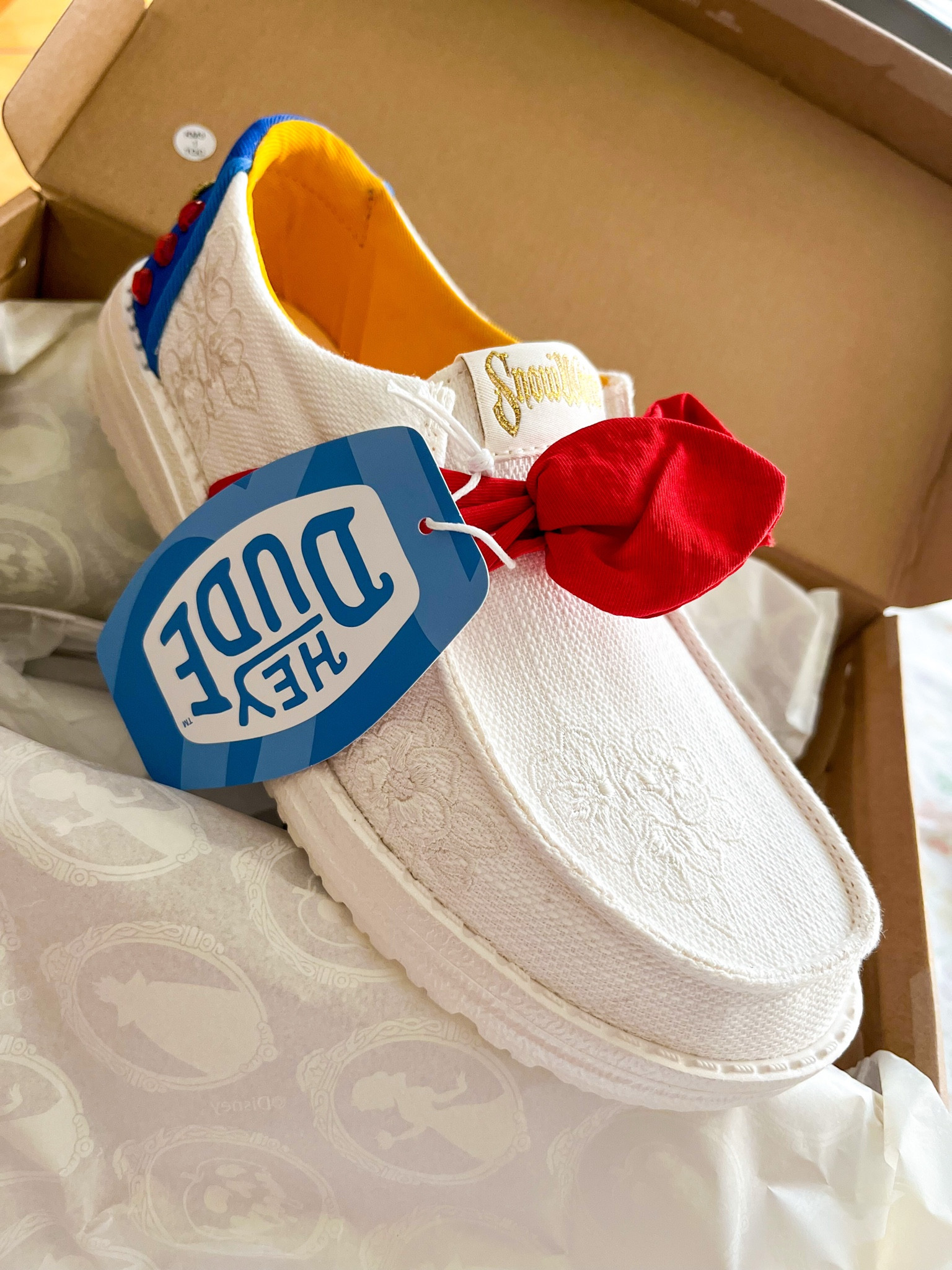 NEW Snow White Hey dudes 

#LTKFindsUnder100 #LTKSeasonal #LTKHalloween