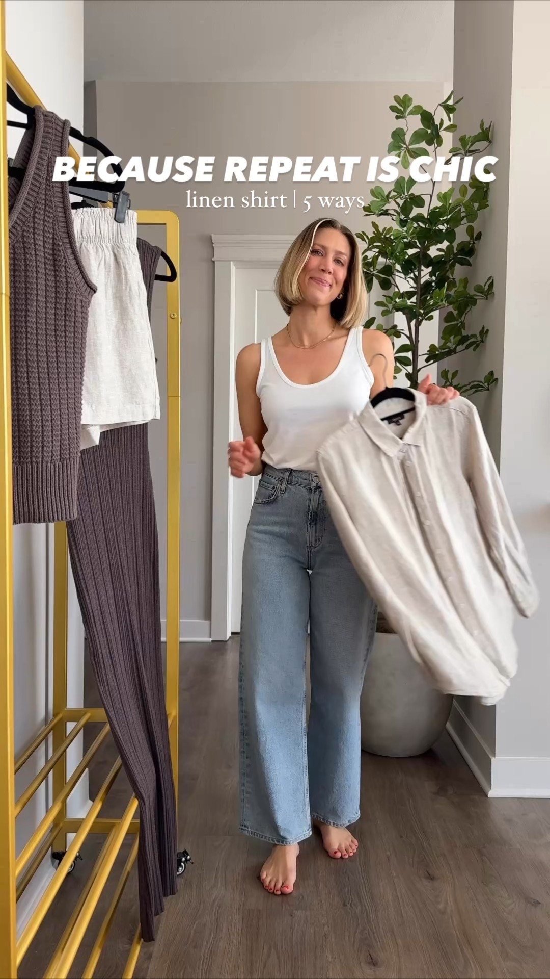 Quince Linen Shirt Outfits (wearing sized up one in medium)

@onequince #quincepartner

#LTKStyleTip #LTKFindsUnder100 #LTKFindsUnder50